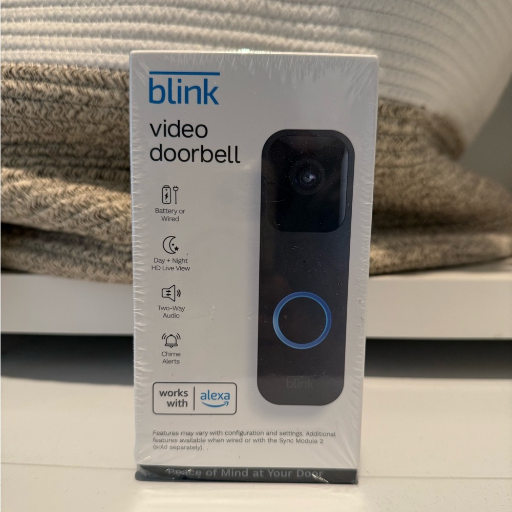 Blink Black Video Doorbell